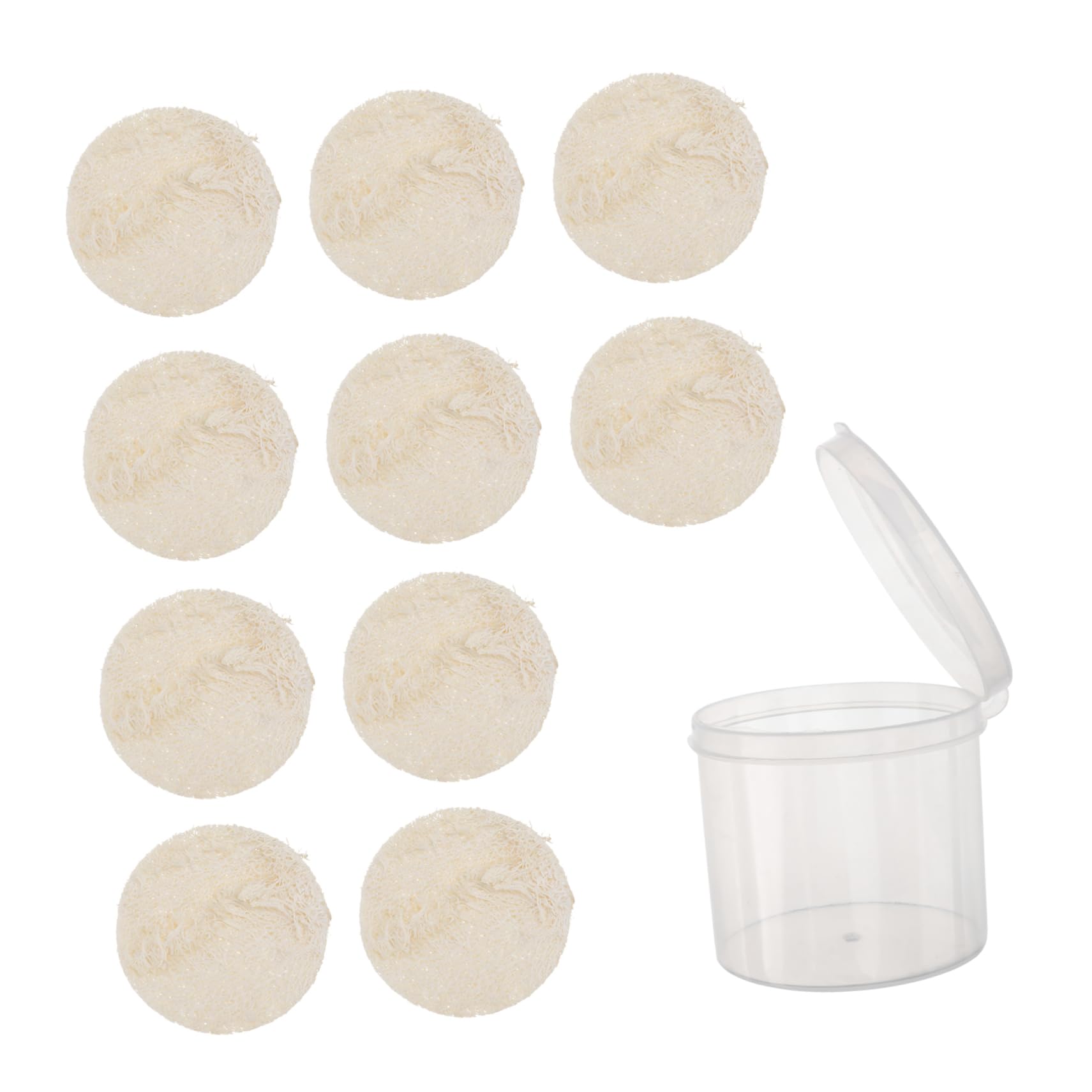 SOESFOUFU Exfoliating Sponges 11pcs Makeup Remover Towels Face Sponges for Cleansing Gentle Exfoliating Body Scrub