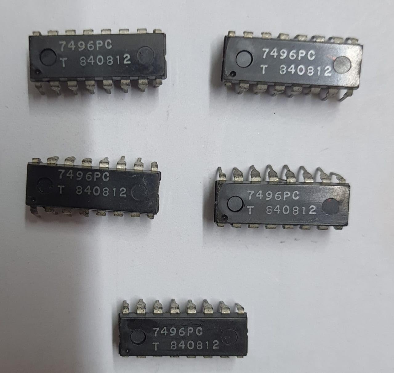 7496PC Digital Shift Register IC, Pack of 5-picture-16