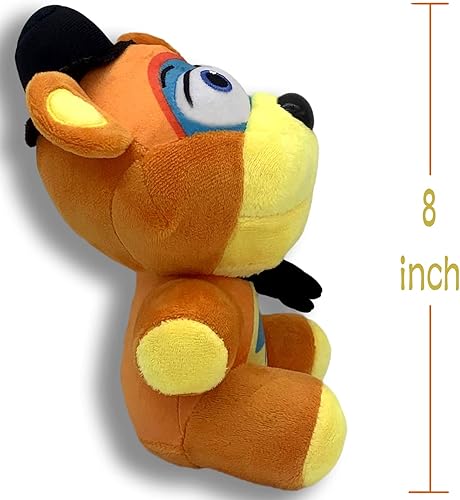 Miniatura 2 de yobel Glamrock Freddy - Juguetes de peluche de 8 pulgadas, peluches de FNAF, regalo de animales de peluche para fanáticos