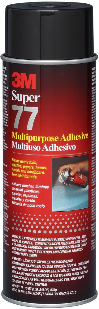 3M Super 77 Classic Spray Adhesive Original Formula 62443749502