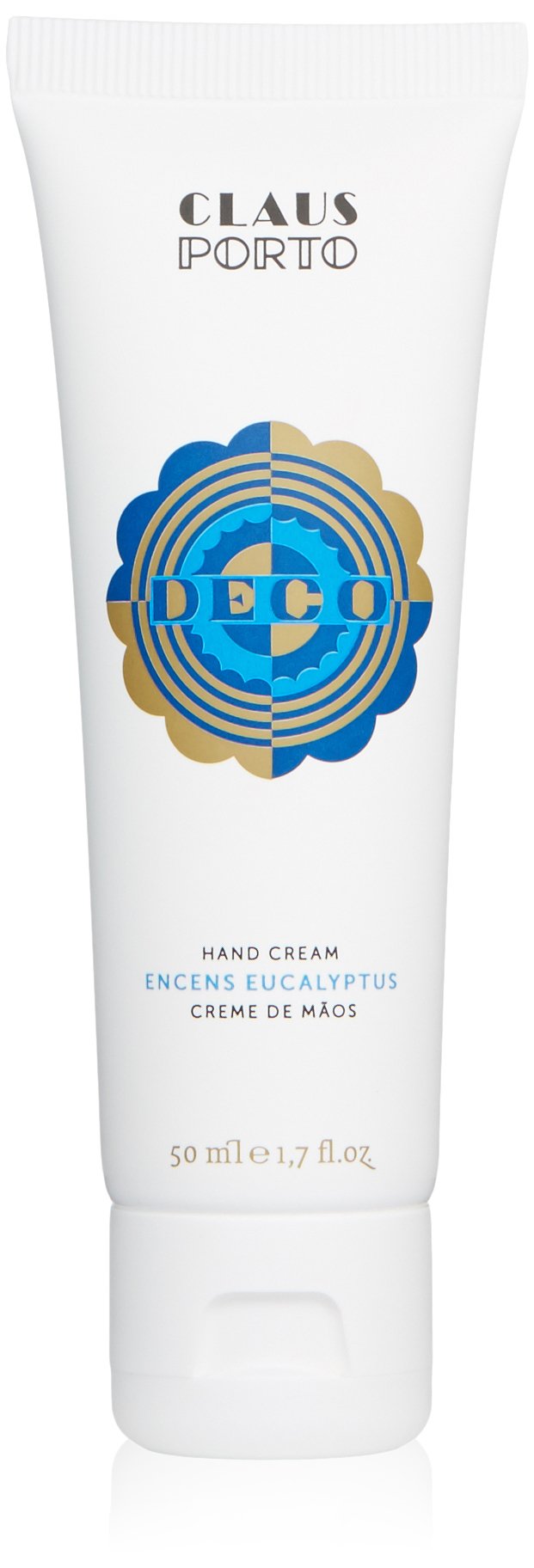 Claus Porto Deco Hand Cream, Encens Eucalyptus, 1.69 fl. oz.