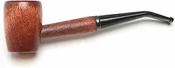 Missouri Meerschaum – Tubo de tabaco de madeira Ozark Mountain – Rob Roy, Bent Bit