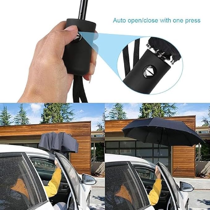 61jIpBF9aVL SIEPASA Automatic Open Close Compact Travel Umbrella with Wind Vent Umbrella big size Lightweight Windproof Folding for men Women