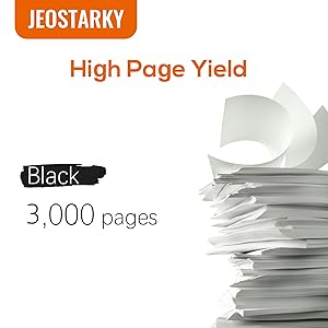 Jeostarky Compatible TN830XL Toner Replacement for Brother TN830XL TN830 XL Toner use with HL-L2460DW HL-L2405W HL-L2400D HL-L2480DW MFC-L2820DW MFC-L2760DW DCP-L2640DW MFC-L2900DW (Black,2 Pack)