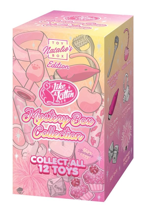 Like A Kitten Mystery Box – Natalie's Toy Box Edition – 12-Piece Surprise Gift Set for Adults – Fun, Spicy, and Perfect for Parties, Gifting, or Collectors – One Box Chosen at Random