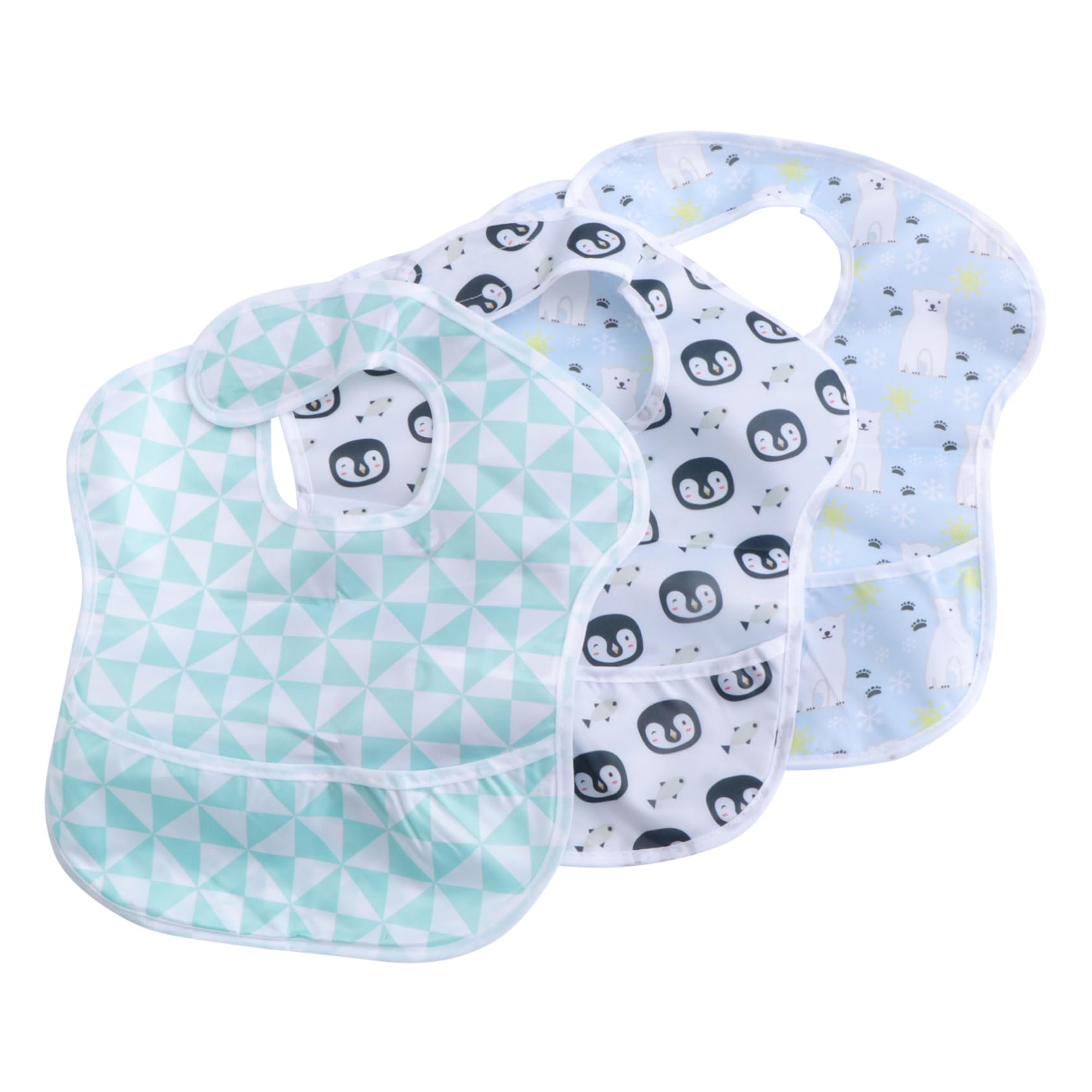 Abaodam 9 Piezas De Suministros Baberos Para Niño Babero De Primer Cumpleaños os Impermeables o Inicial os Lindos os De Algodón o o os os De Comida
