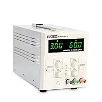 Vista 1 de MATRIX MPS-6003D+Fuente de alimentación de CC lineal variable 60V 3A Ondulación baja y ruido para laboratorio con cables de cocodrilo