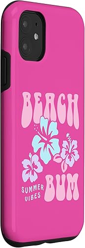 Miniatura 3 de Funda retro para iPhone 11 Coconut Girl Beach Bum Pastel Graphic Trendy Y2K 90s