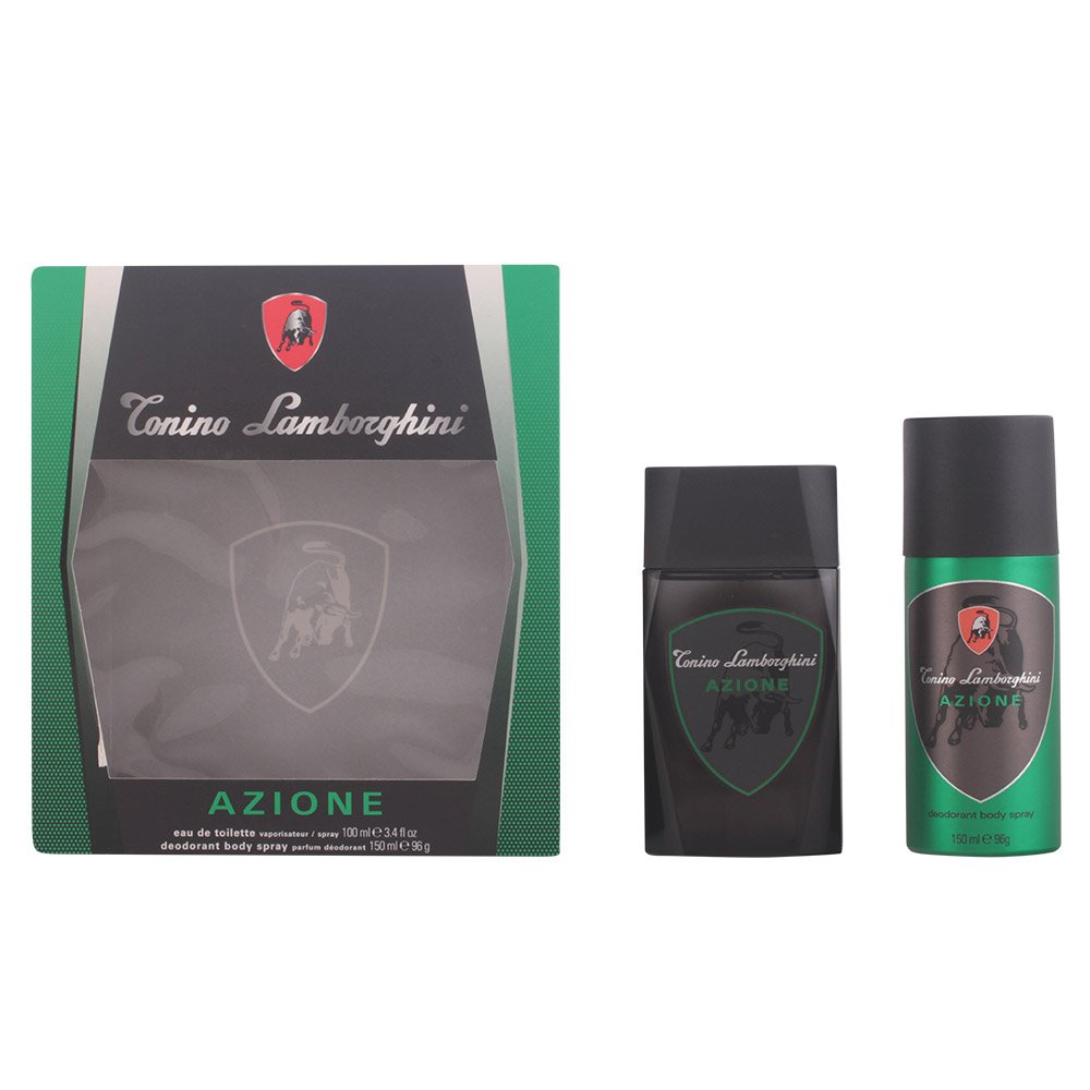 Tonino Lamborghini Azione Geschenkset für Ihn (EdT Spray 100ml + Deospray 150ml)