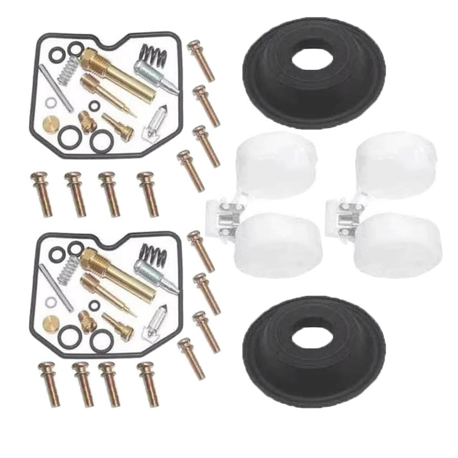 Carburador Kit para Kawasaki EN450A 1985-1990 para EN 450 A 454 LTD Kit De Reparación Carburador Aguja Flotador Válvula Junta Diafragma Vacío