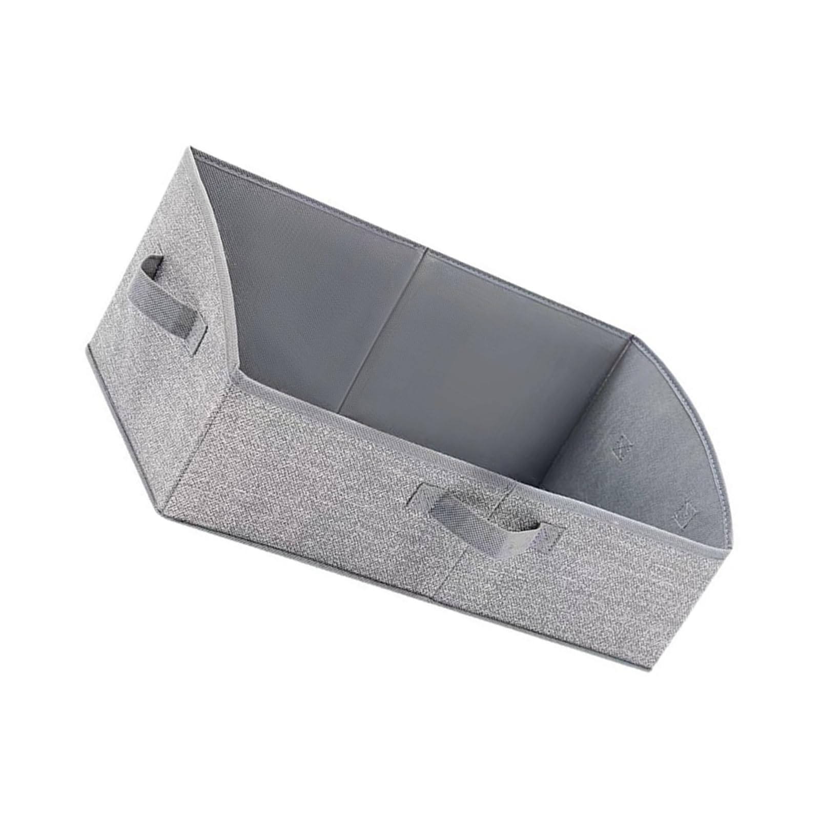 Tsophreniq Foldable Closet Storage Bins for Shelves, Shelf Baskets for Organization, Organizers, Trapezoid Storage Bin Fabric Trapezoid Organizers