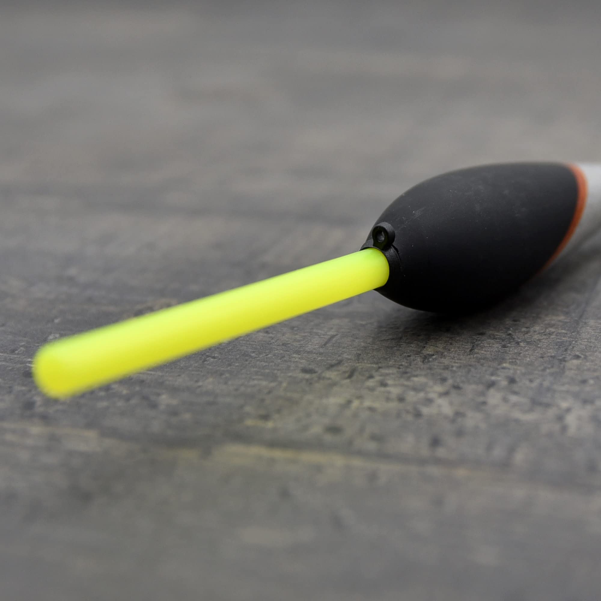 Sbirulino® Juego de 5 flotadores de Pesca con Portador de 4,5 mm. Caja Portador y Funda incluida en el Kit.
