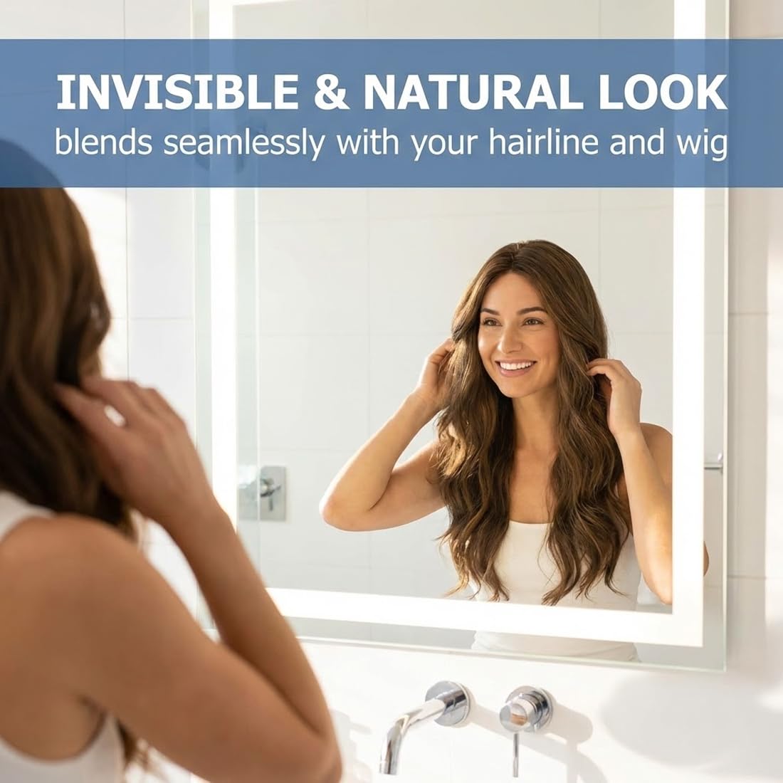 72 unidades de cinta extra fuerte, impermeable, de doble cara para prótesis de cabello, frontal de encaje, pegamento peluca, tira adhesiva, protesis capilar, cortable