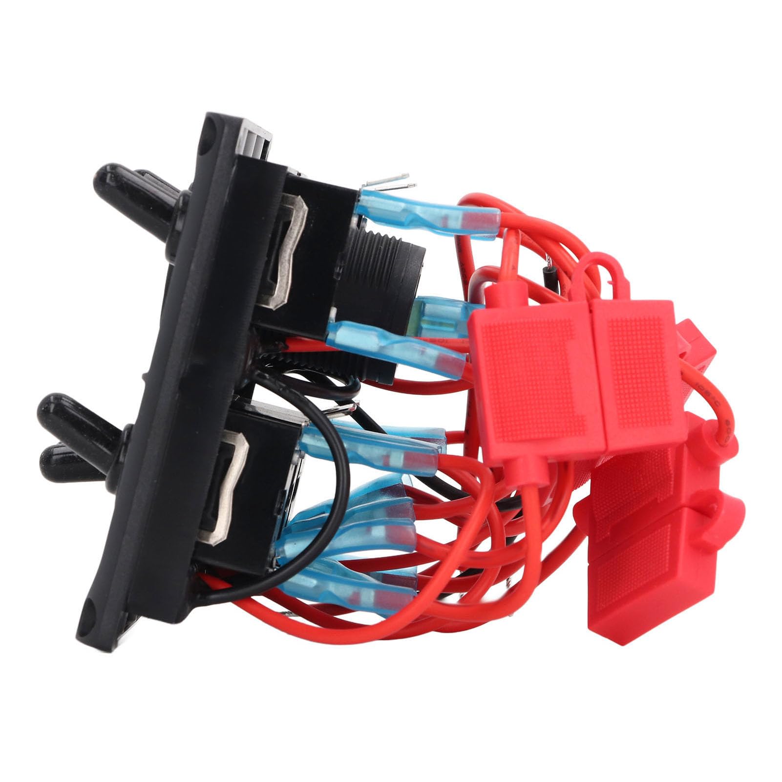 Panel Przełączników Kołyskowych 5-krotny, 12–24 V, 2 Porty USB Do
