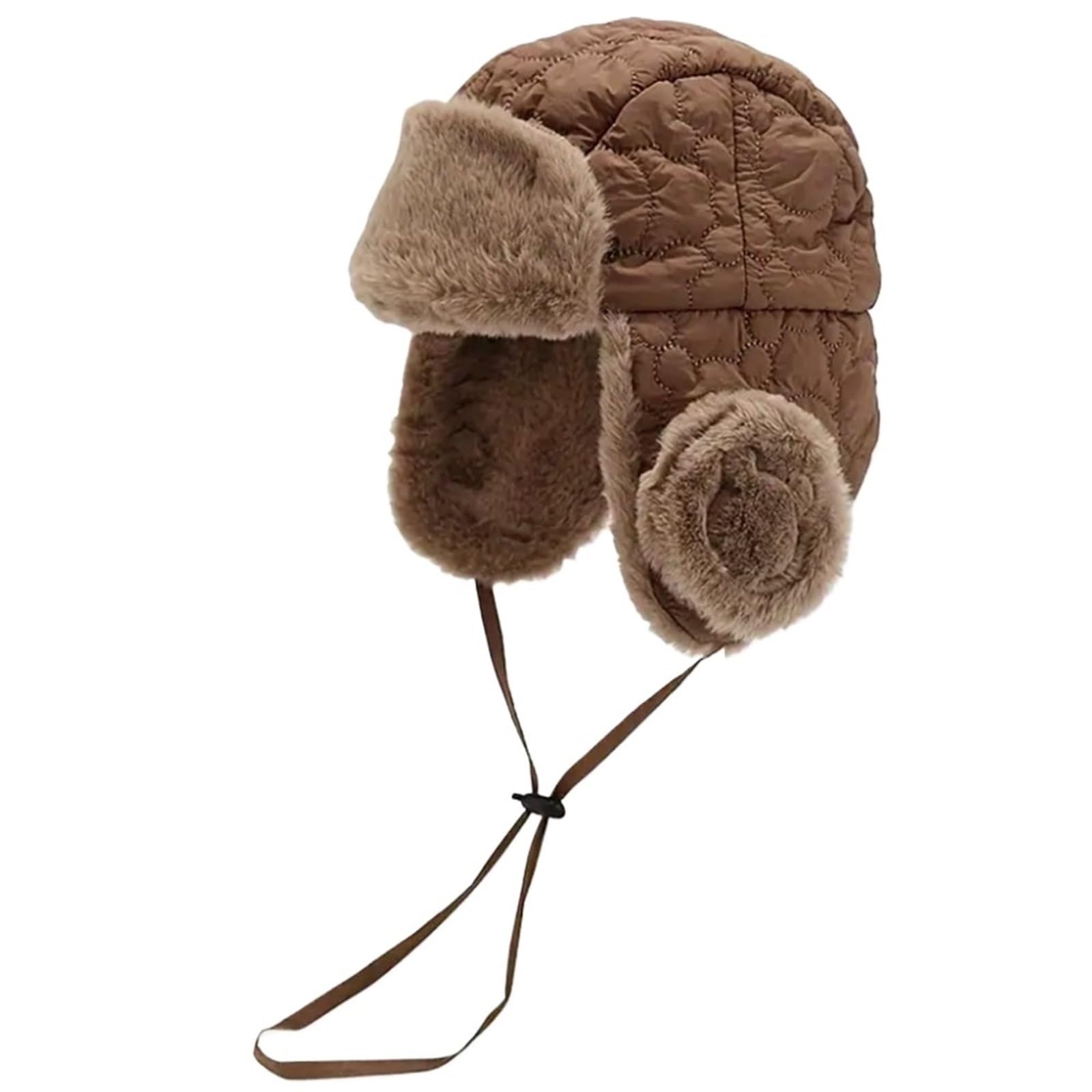 Generisch Gorro protector de orejas con estampado de animales para niños, cálido, a prueba de viento, para niños y niñas de 1 a 5 años