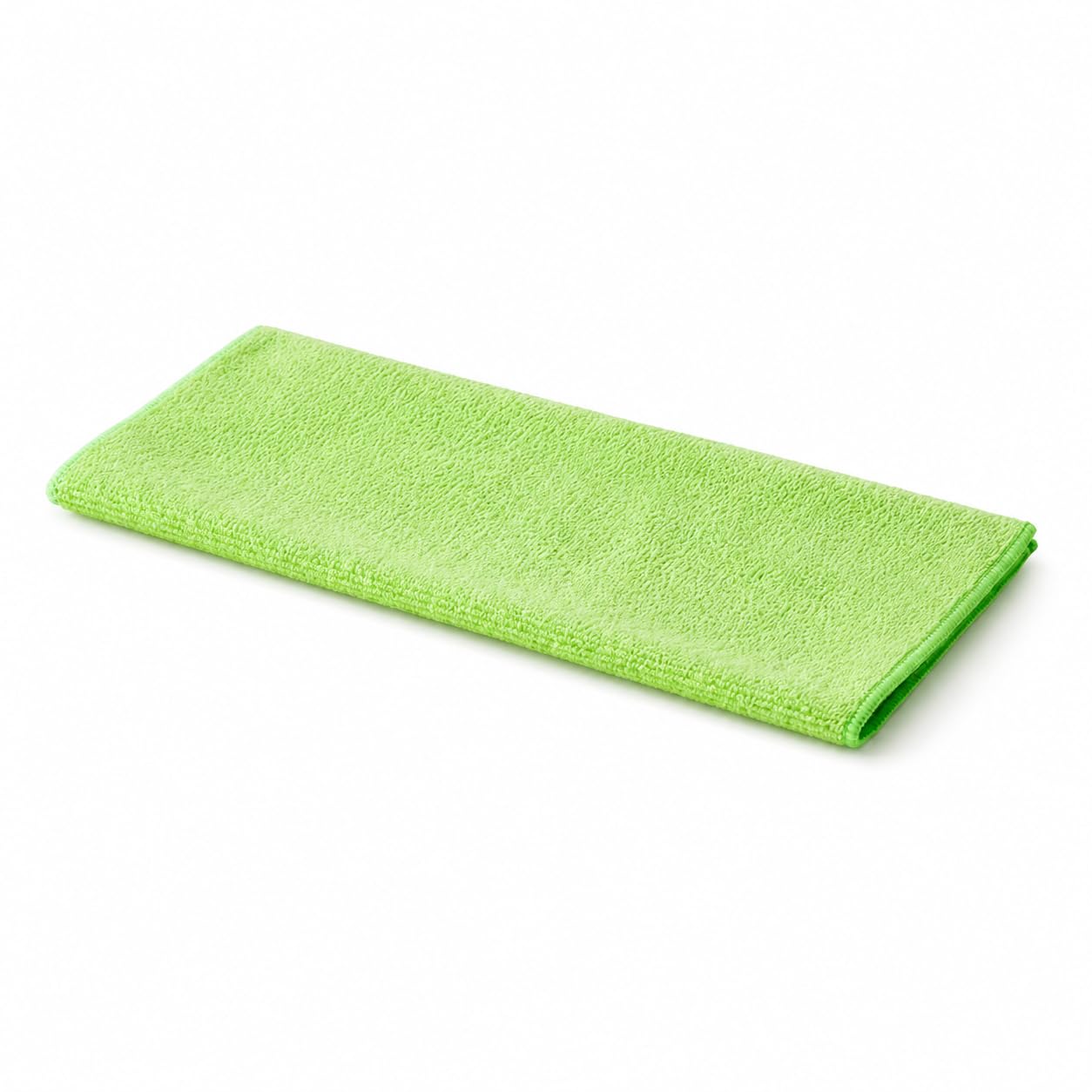 16" x 16" Green Microfiber General Purpose Cloth by Glownary – 16 X 16 Inches, Microfiber, Green, Pack of 12, Model 304mfcl16gnl