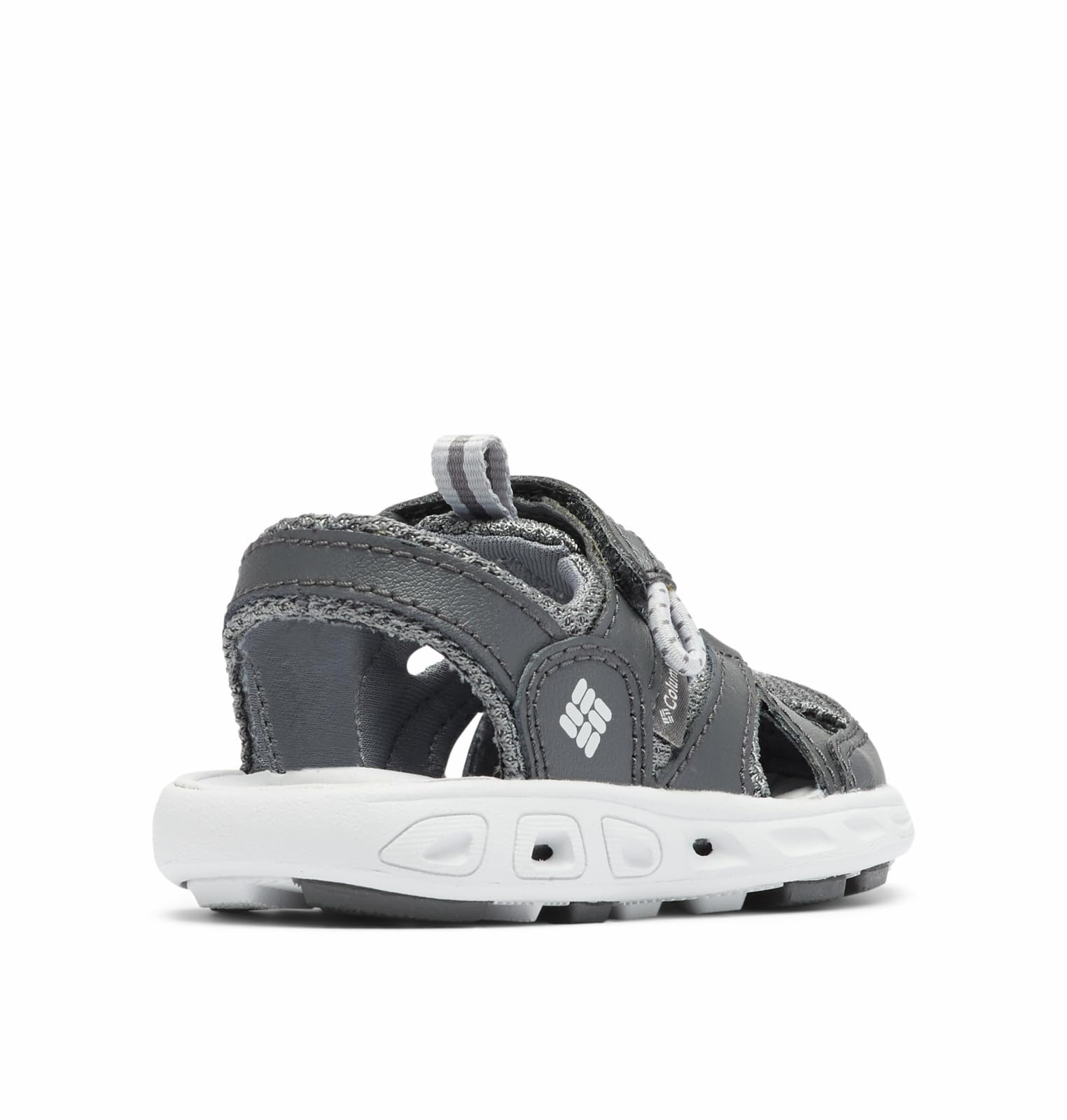 Columbia Youth Techsun Wave Sandal, Shark/Grey Ice, 7
