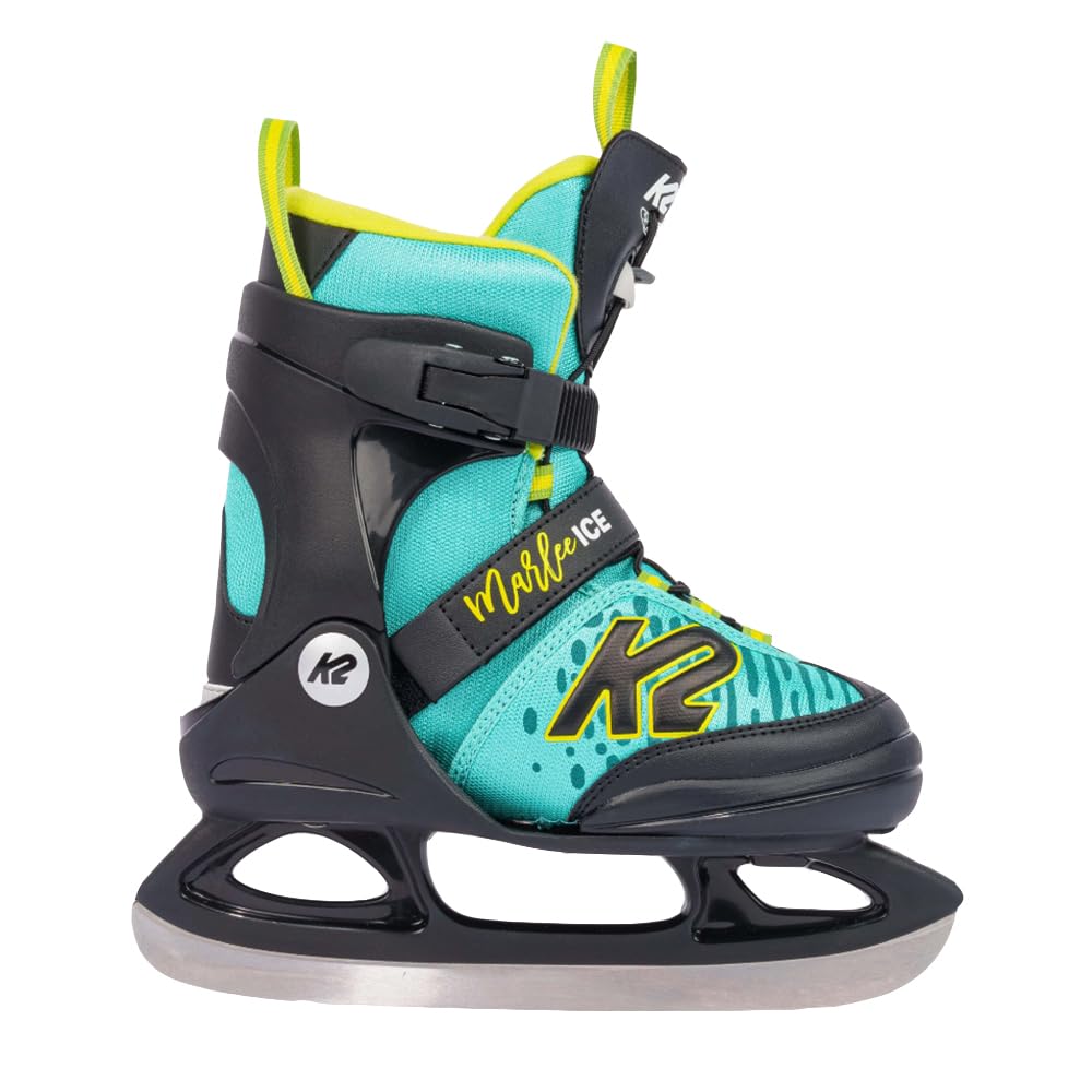 K2 Łyżwy dziewczęce Marlee Ice, turkusowe - żółte, 25G0210