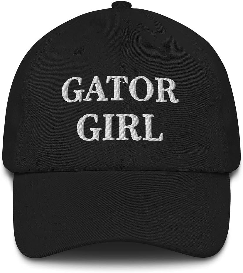 Gator Girl Hat (Embroidered Dad Cap)