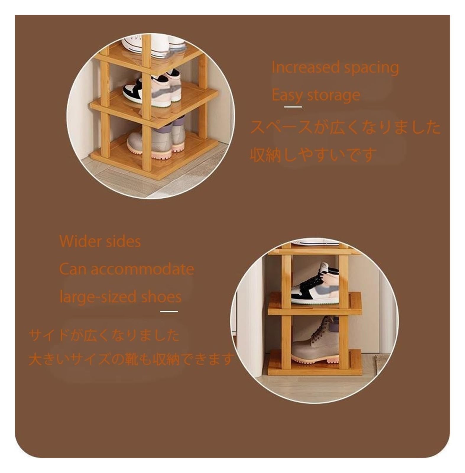 Schmale Klein Schuhregal Platzsparend Schuregal Schihregal Shoe Rack Abnehmbar Leicht Tragbar Offen Standregal Für Eingangsbereich Garage Wohnzimmer Flur Schlafzimmer Ecke 2-9 Ebenen(6 Layer)