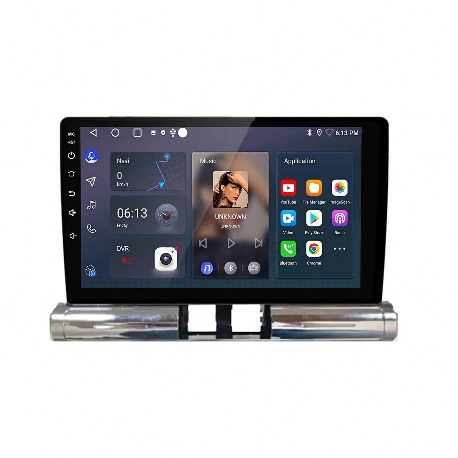 Radio coche 2 DIN Bluetooth con comandos al volante para Citroen C3 2018-2023 8