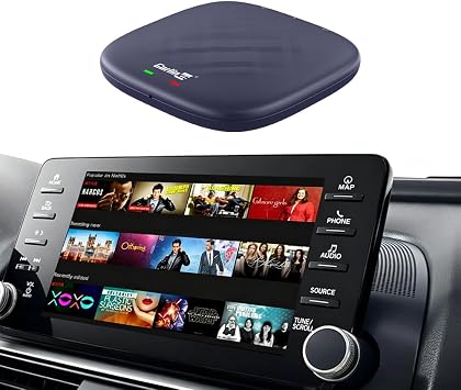 CarlinKit Wireless CarPlay & Android Auto Adapter CPC200-Tbox Blue