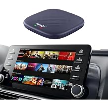 CarlinKit CPC200-Tbox Plus Wireless CarPlay Adapter Multimedia Box for Wired CarPlay Cars, Android 13.0, Plug and Play, 4GB+64GB, GPS, WiFi 2.4G+5G, Bluetooth 4.2+5.0 BLE, Install Apps/Nav/Video/Music
