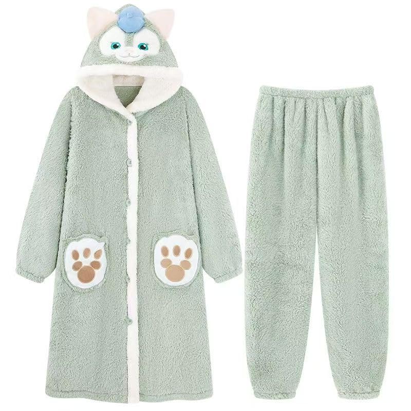 ジェラトーニ　ルームウェア TGHSJT] ジェラトーニ パジャマ ルームウェア 着ぐるみ 厚手 寝巻き