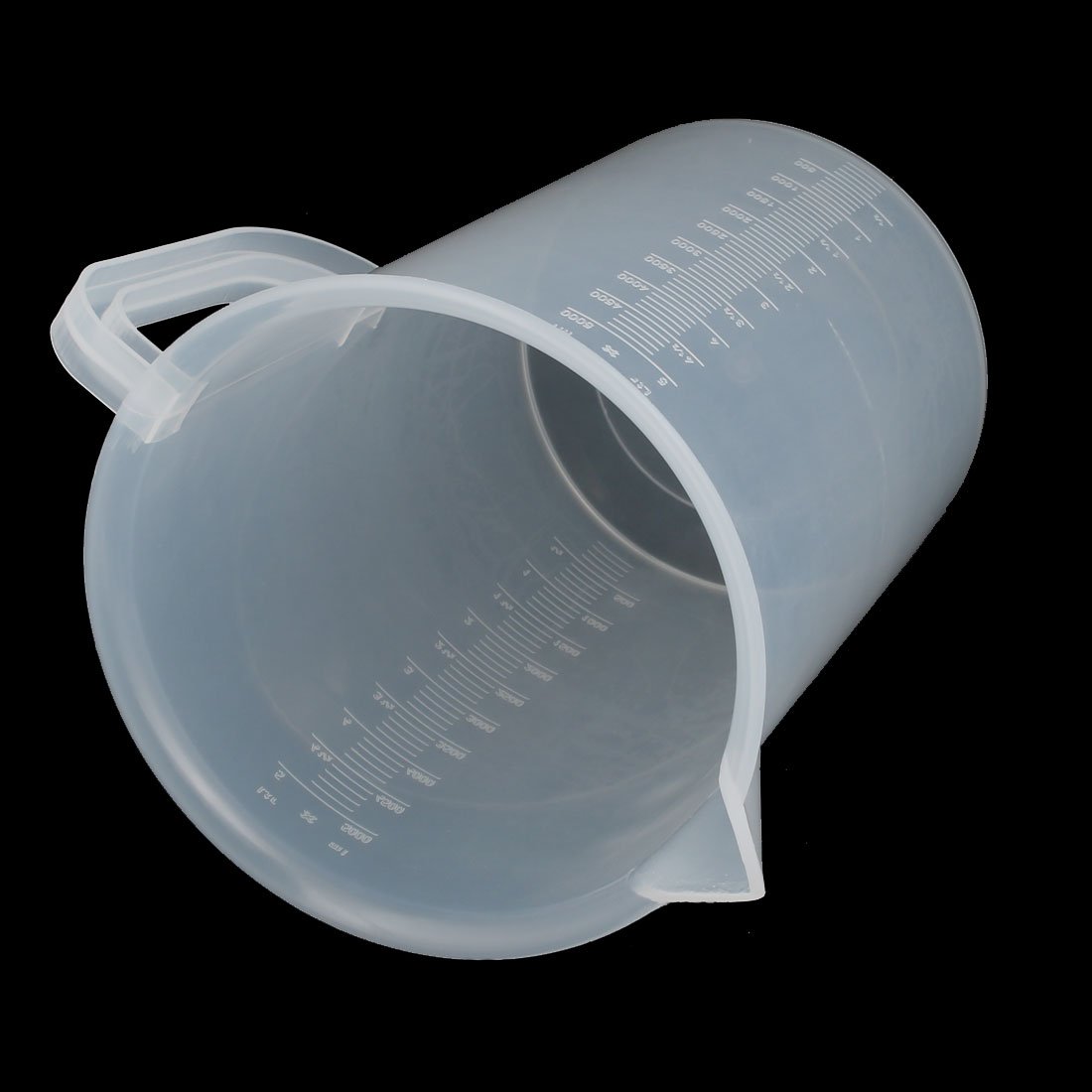 sourcing map 5000ml Vaso Medidor Volumétrico Graduado Claro Accesorio De Cocina De Laboratorio