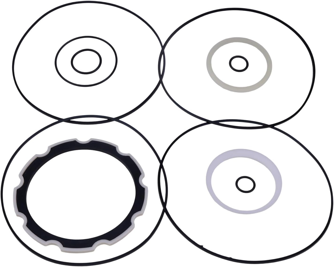 6669455 Drive Motor Seal Kit Compatible with Bobcat Loader S130 S150 S160 S175 S185 751 753 763 773