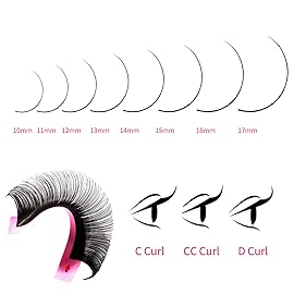 VEYES INC Cashmere Volume Lash Extensions C CC D DD LD L B J M Curl 0.03-0.20 thickness 5-25mm, Super Matte Black Individual Eyelashes Tray, Professional Supplies for Lash Techs (0.03 D 18mm)