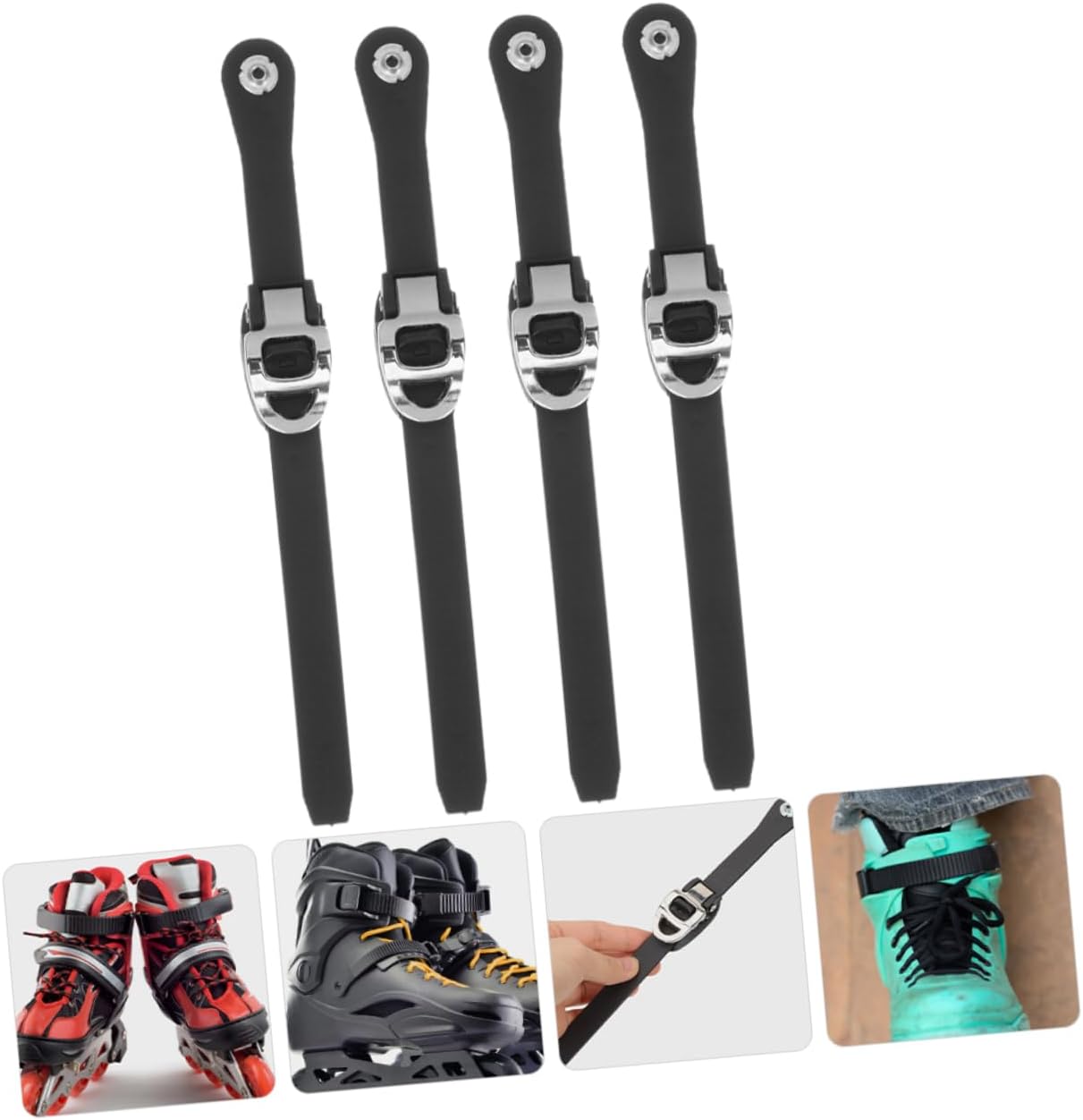 Hockey Shoe Buckle Skates er Skate Accessories Plastic Skate Buckle Strap er Skate Buckle Strap