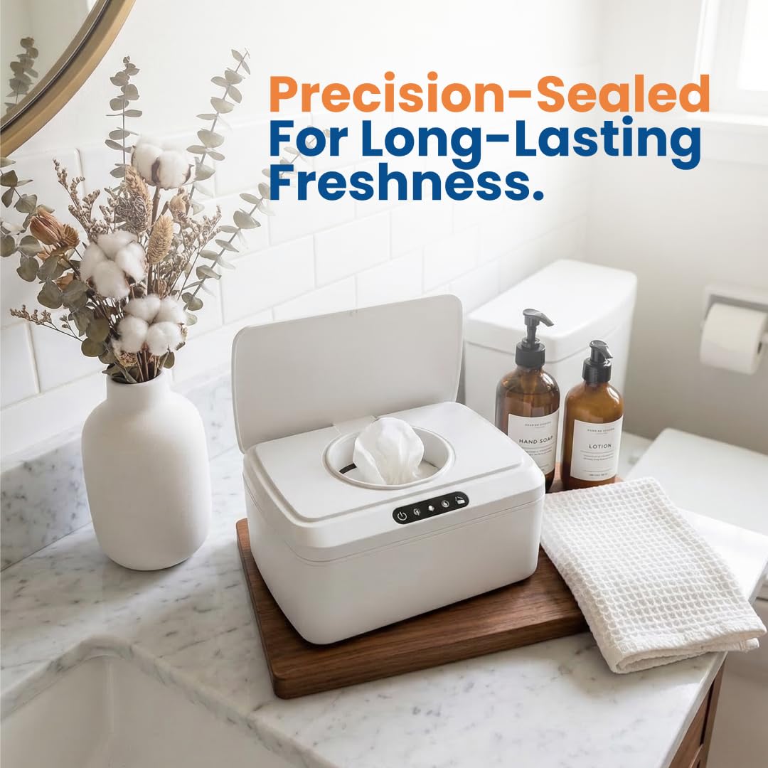 Automatic Opening and Closing Baby Wipes Dispenser Wet Dispenser Diaper Wipes Dispenser Wet Wipe Holder