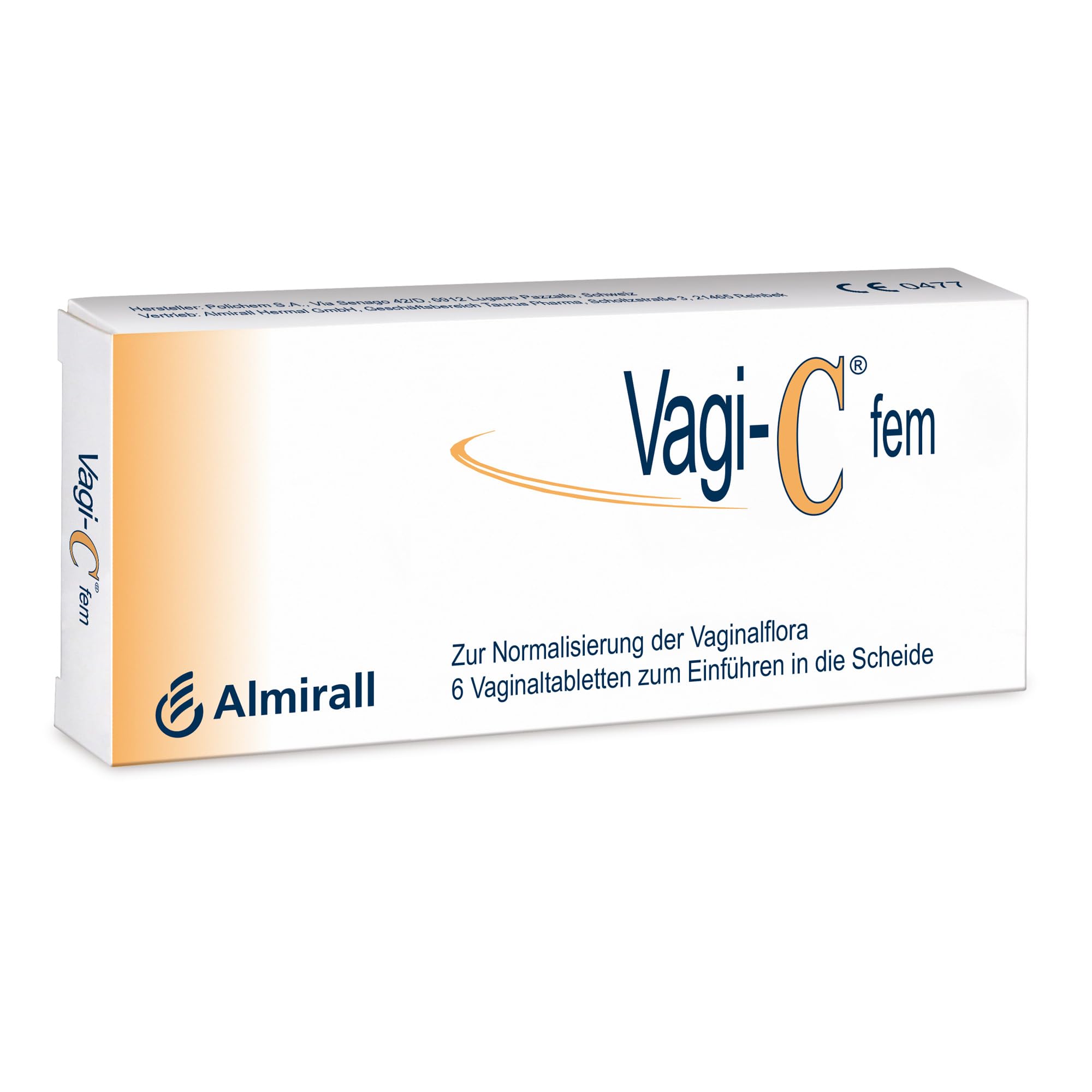 Vagi-C fem Vaginaltabletten – 6 Stück