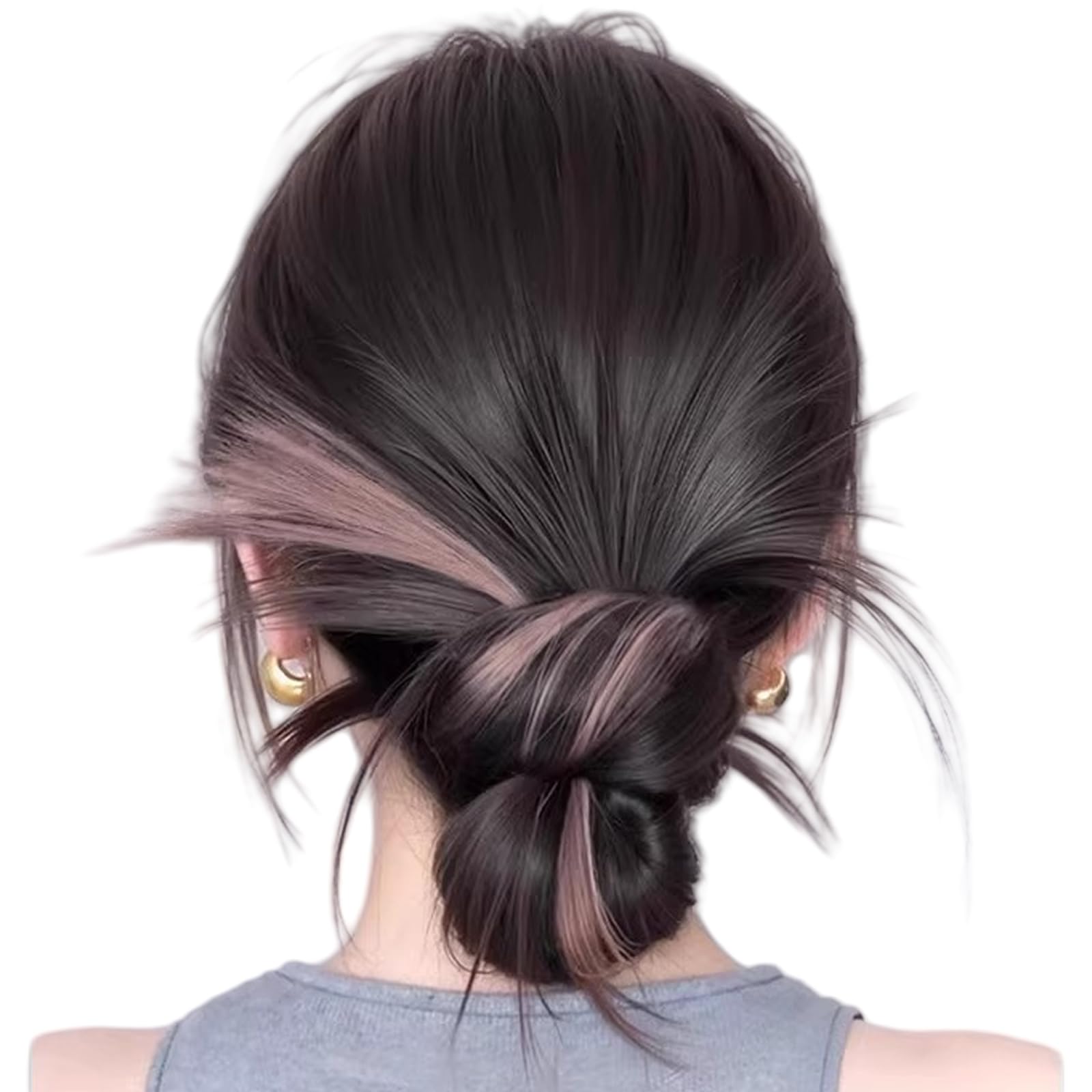 Maxtonser Girls Hairpiece Hair Bun Hair Extensions Photo Props Casual Chignons Ponytail Hair Extensions Cosplay Supplies