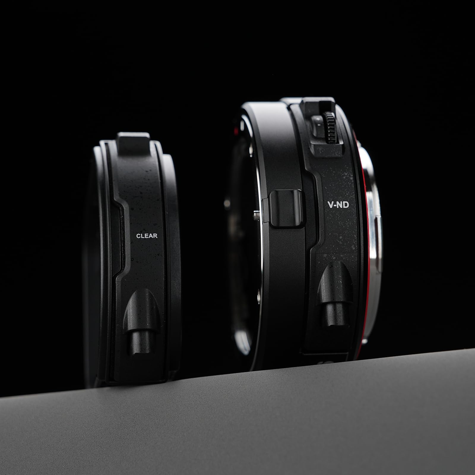 Meike MK-EFTL-C - Adattatore adattatore per obiettivi Canon EF su fotocamere Panasonic L-Mount con filtro ND variabile e filtro UV come S1H, S1, S5, S1R, FP, FPL, SL2