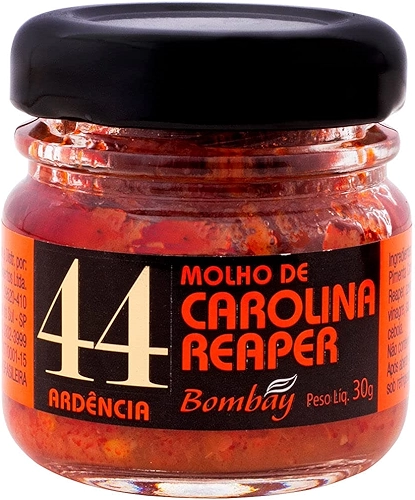 Molho de Pimenta Carolina Reaper 30g