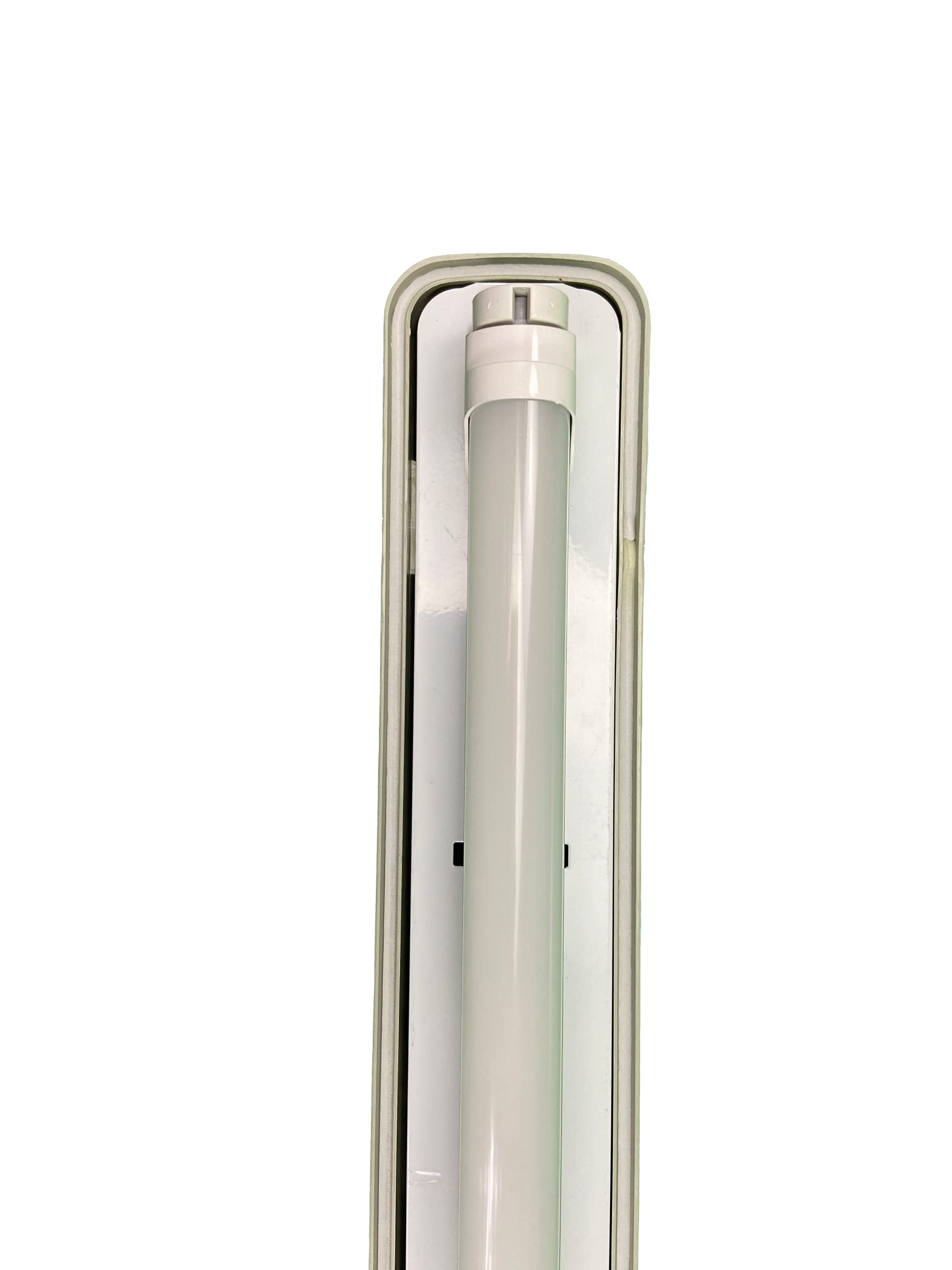 Tube LED 1500 mm avec support inclus pour un éclairage de garage efficace