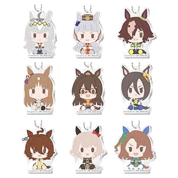 一番くじ　ウマ娘　プリティダービー　第一弾　ちょこのっこアクリッツチャーム Amazon.co.jp: 一番くじ くじ ウマ娘 プリティーダービー 1弾 F