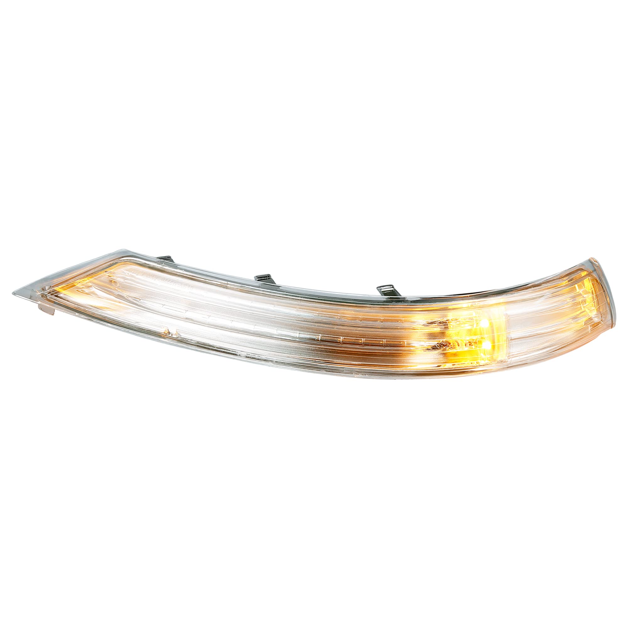 A ABSOPRO Coche Derecho Trasero Vista Espejo Señal Luz 7L6949102C para VW Touareg