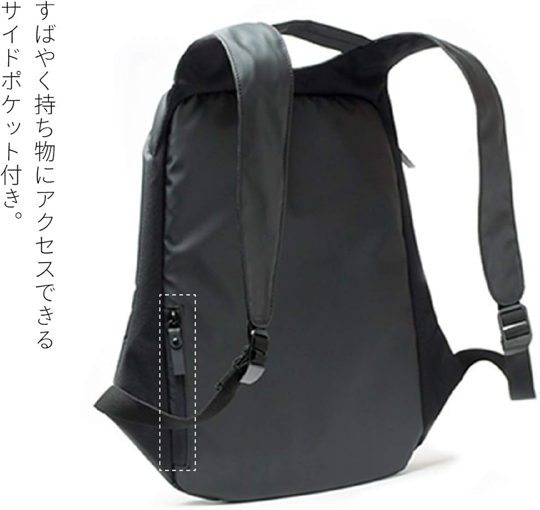 less is 薄いリュック【ミニマリストしぶ制作】 厚みわずか2cmの超薄型リュック！ ミニマリストしぶ監修ブランド