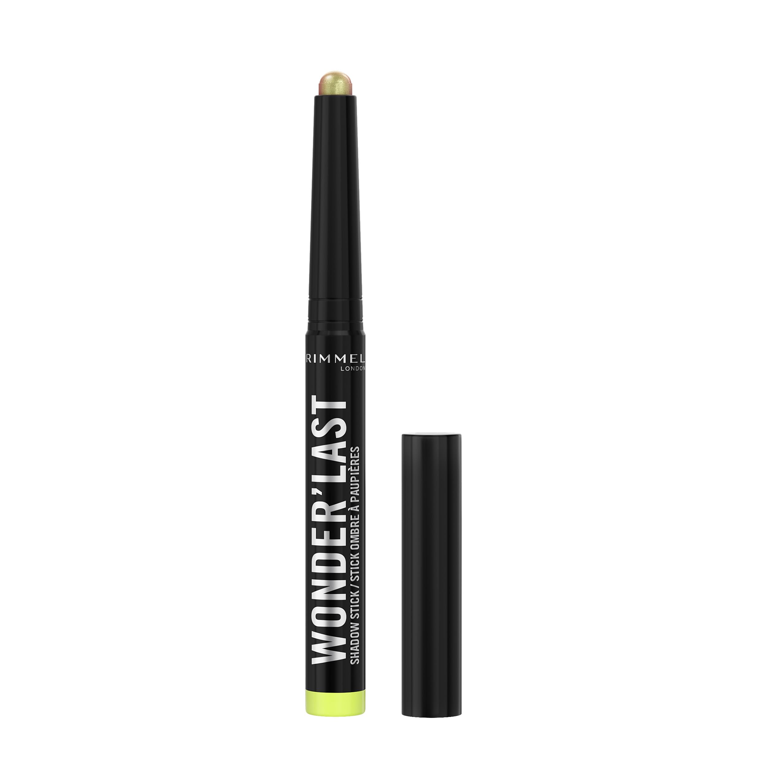 Rimmel London Wonder'Last, Shadow Stick, High Colour Impact, Easy to Apply, Ultra-Creamy Formula, Vegan Formula - 008 Galactic Green