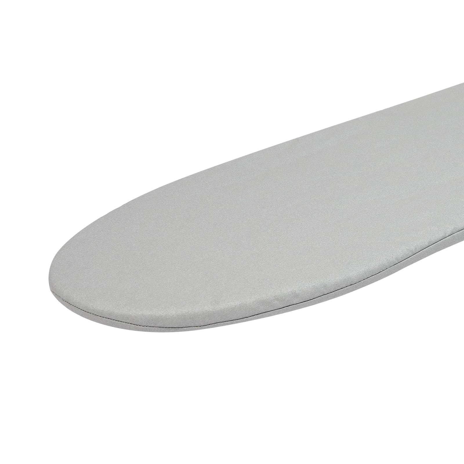 Tabla de planchar plegable, giratoria 180°, tabla de planchar con barra de apoyo, 93 x 31,5 x 14 cm, tejido de metal estable, tabla de planchar para pared, para dormitorios, apartamentos y viajes