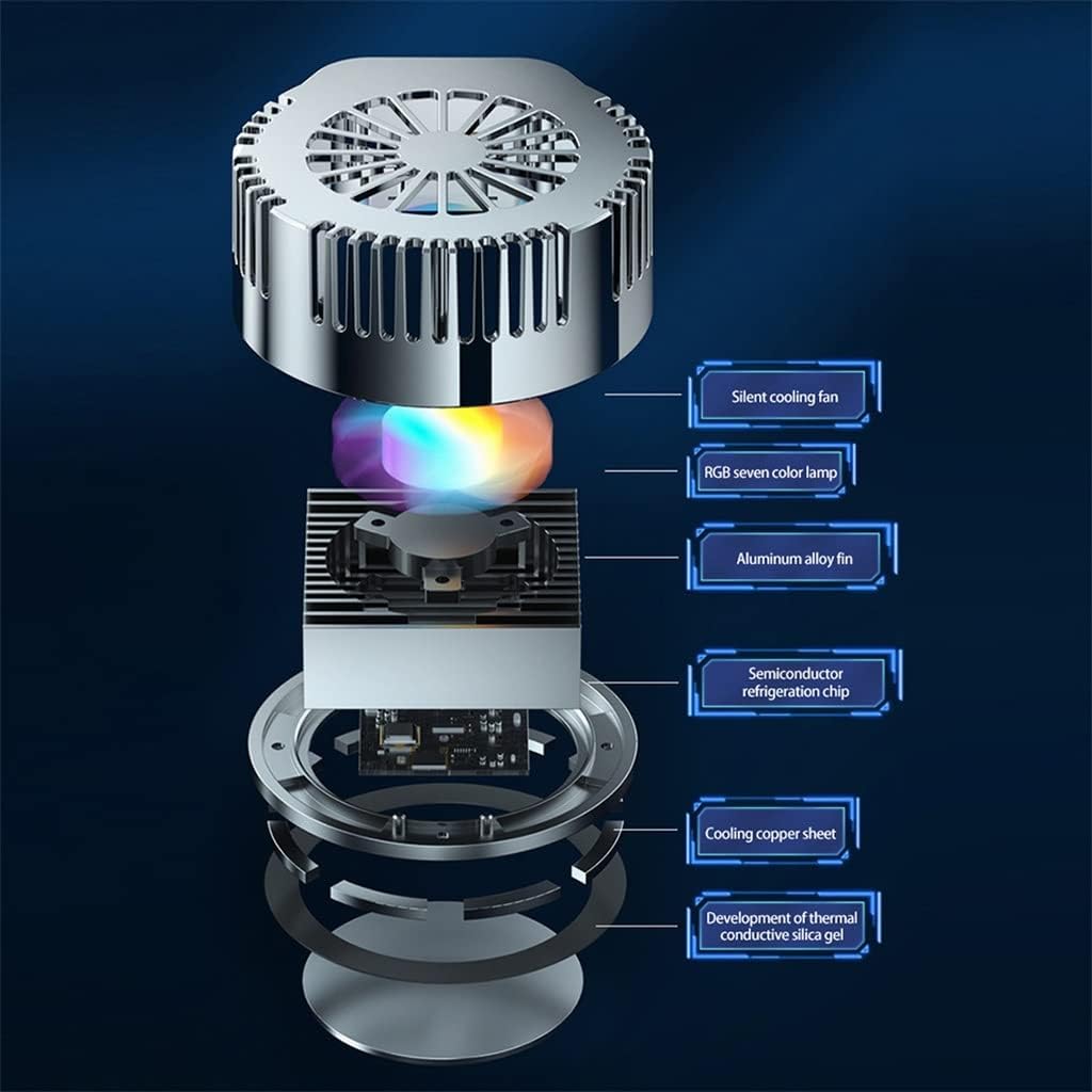 Universal Cooling Fan Tablet Laptop Game Cooler System Heat Sink T Mobile Phone Radiator Semiconductor Refrigeration image 2