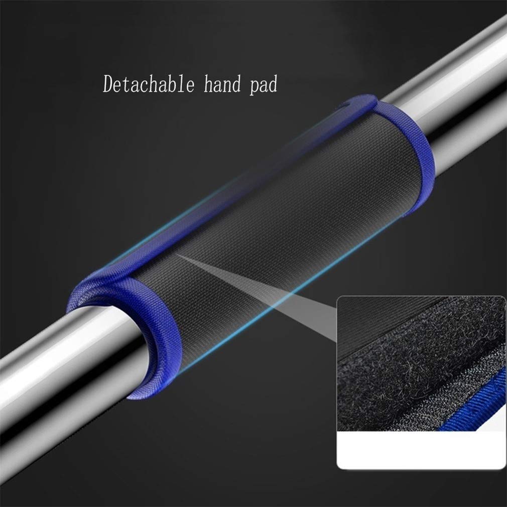 Barra Horizontal portátil para Entrenamiento de Fuerza con Marco para Puerta y Pared Antideslizante en Forma de U 94-120 cm,