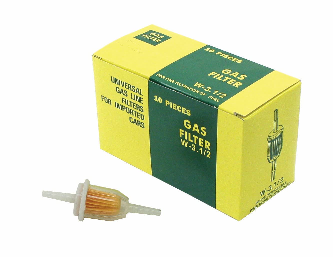 Amazon.com: EMPI Inline Fuel Filter, Box of 10, Compatible with 