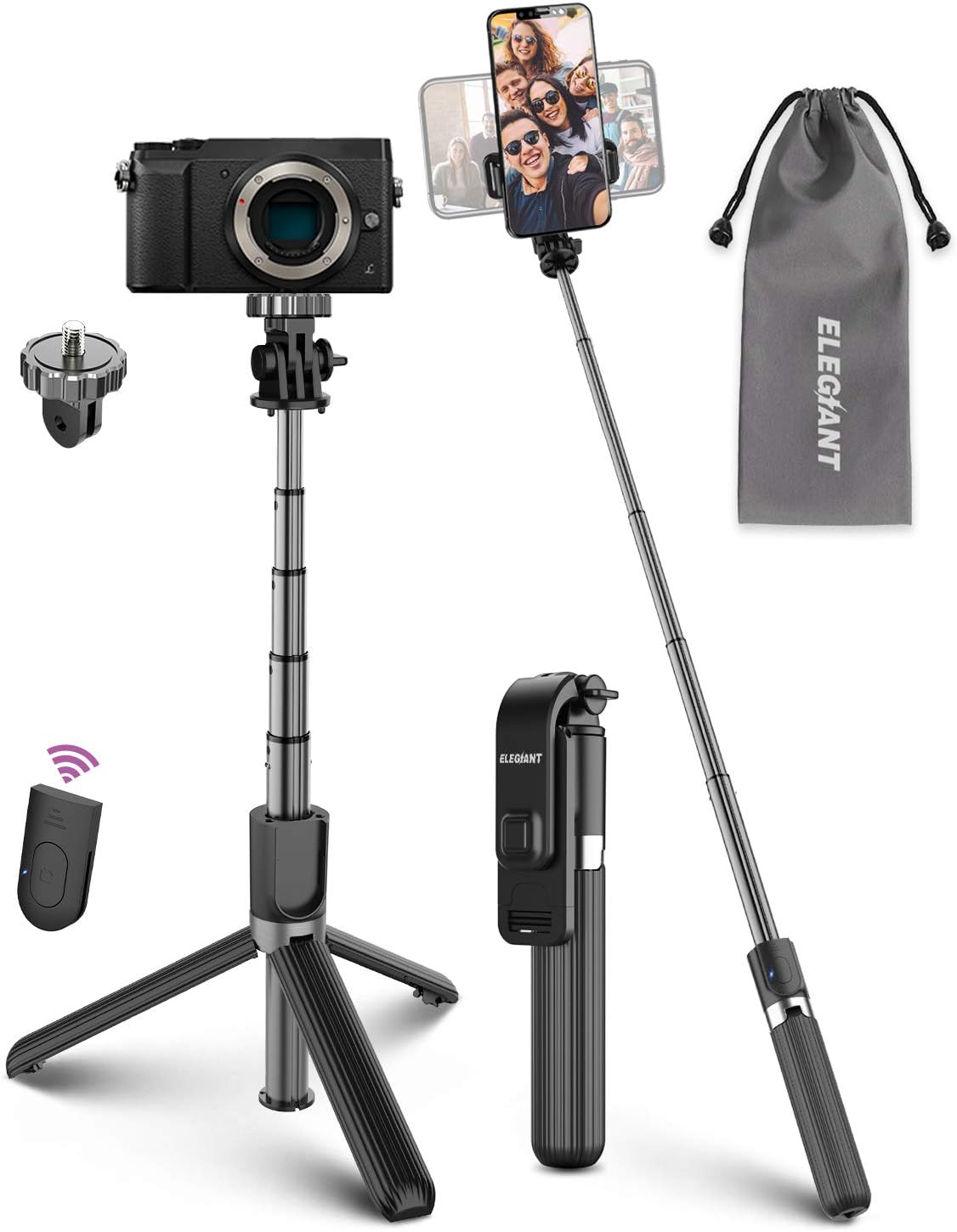 treppiede per iphone 11 e gopro