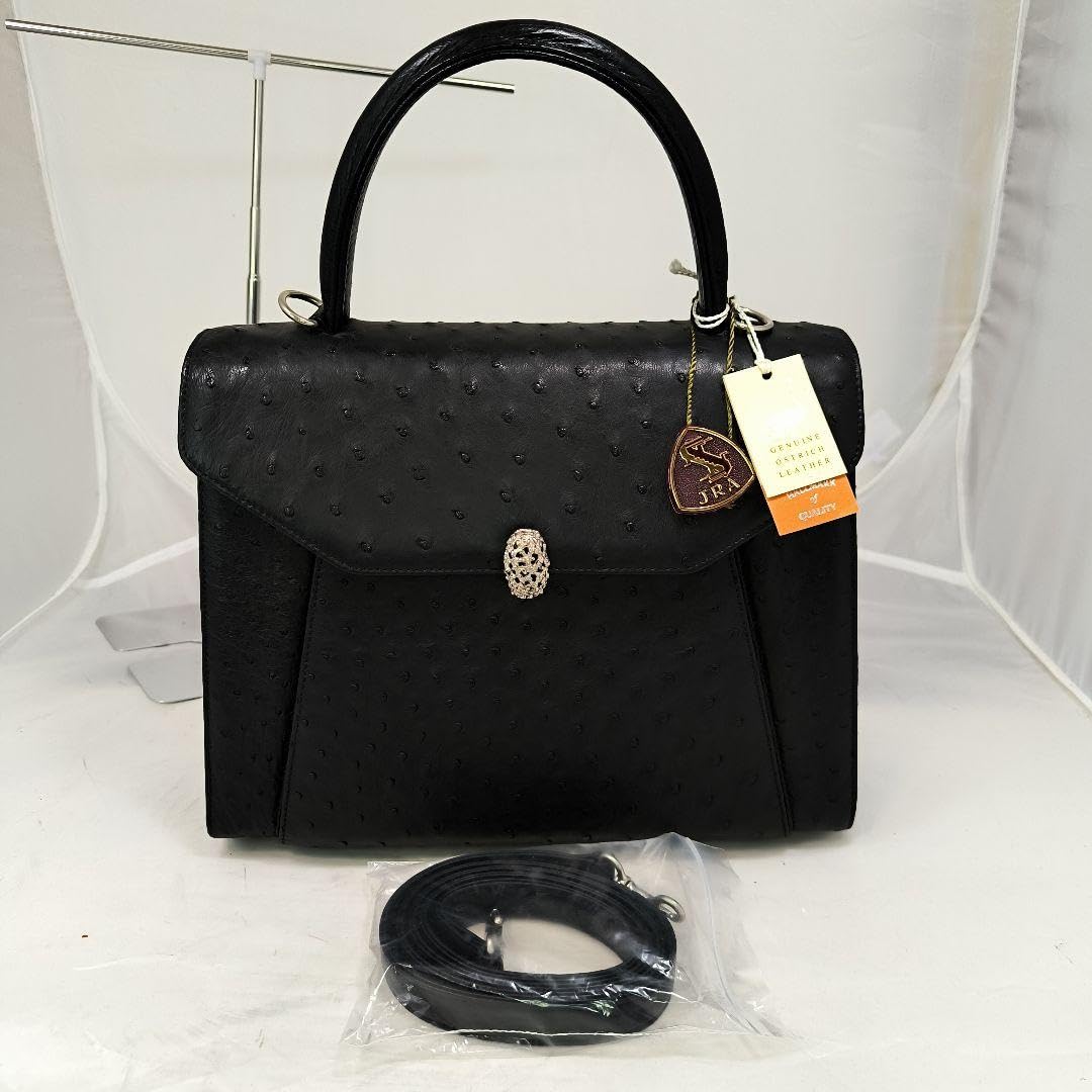 Amazon.co.jp: オーストリッチ フォーマルハンドバッグ JRA 2way  