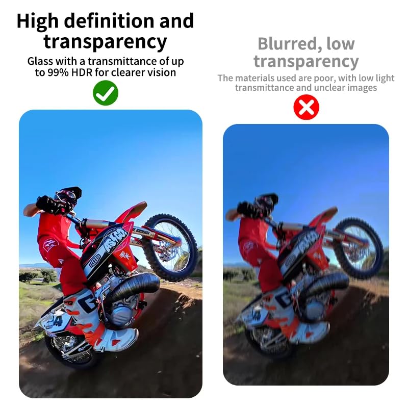Image of Insta 360 One X3 & X2 Pro Action Camera Accessories Shock Proof Cover Protective Frame with 1 /4 Screw Hole Tripod Adapter Sports Camera Mount Black (Insta 360 X4 Lens Protection)