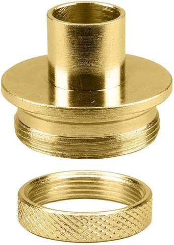 Miniatura 1 de MaxLLTo Guía de plantilla de latón de repuesto de 17/32 pulgadas x 5/8 pulgadas con tuerca de bloqueo, kit de plantilla de puerta para cable Porter